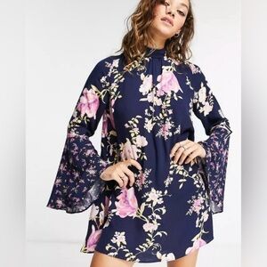 Free People Tate Floral Tunic Dress